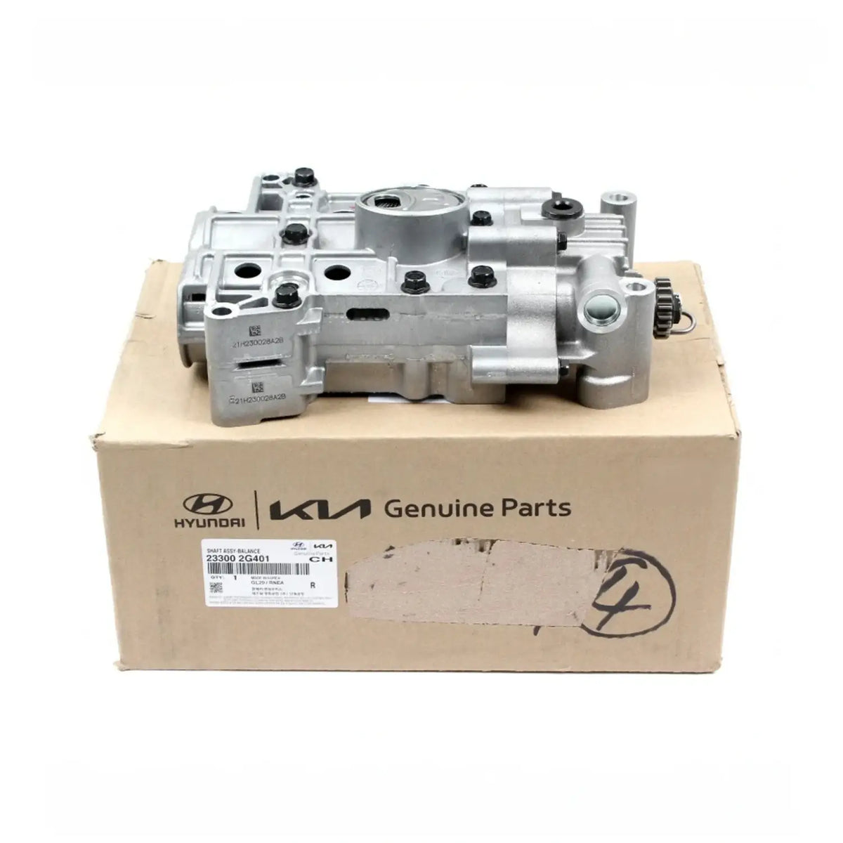 233002G401 SHAFT BALANCE OIL PUMP 19TEETH FOR SPORTAGE SONATA TUCSON 2.4L