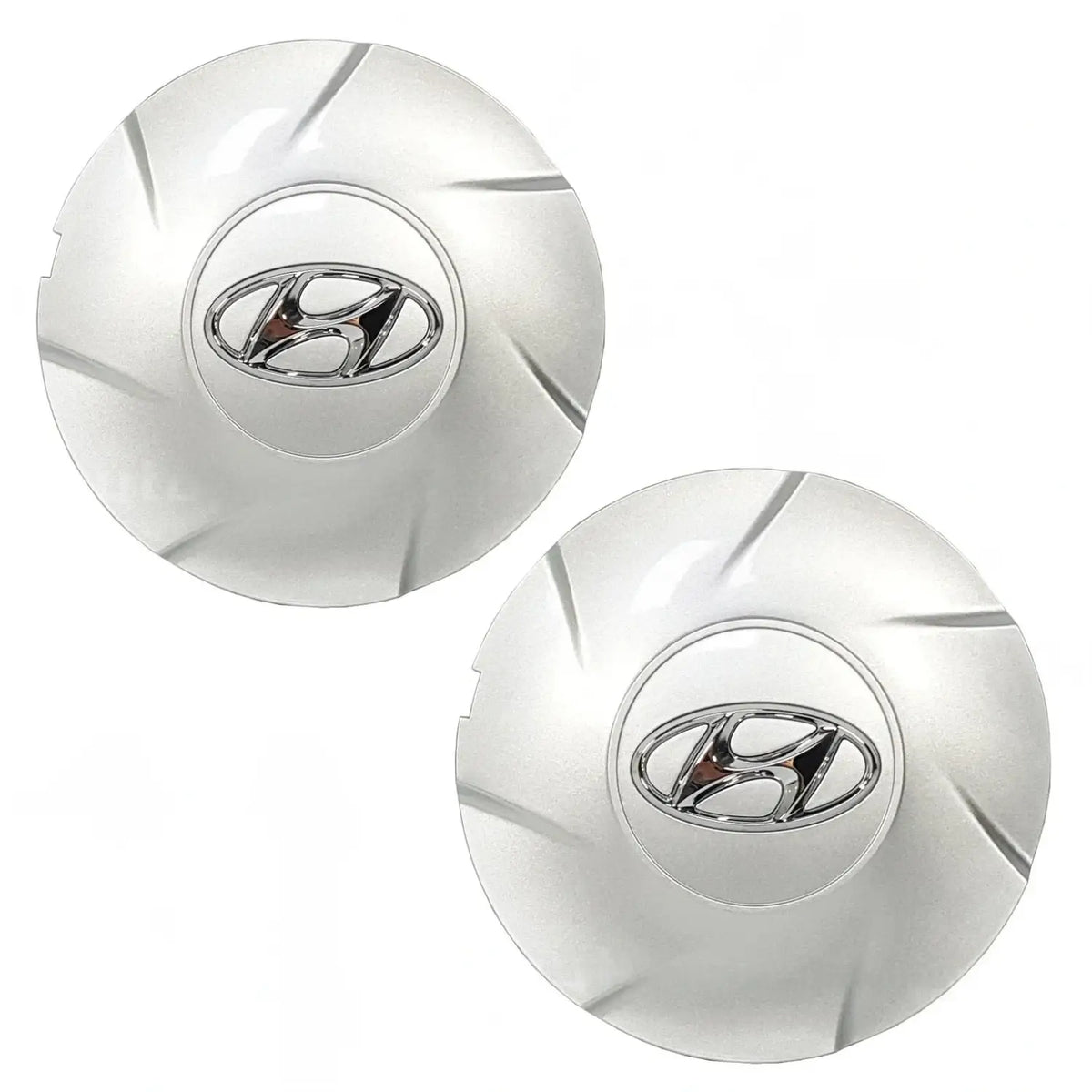 529603X300 17" Wheel Center Hub Cap Cover Silver 2PCS Elantra MD 11-13