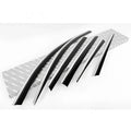 Black Diamond Window Sun Vent Visor Rain Guards 6pcs For 2020~ Genesis GV 80