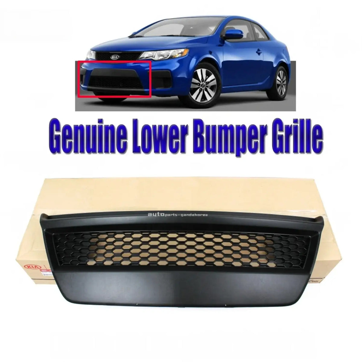 Fast Genuine 865601M300 Radiator Grille For Kia Forte Koup 2010-2013