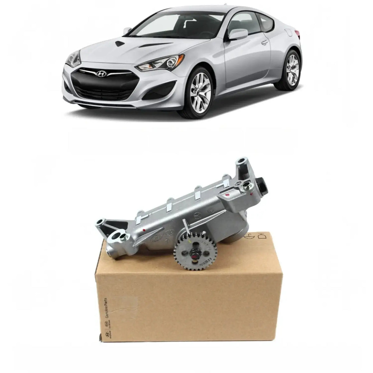 Fast GENUINE ENGINE OIL PUMP FOR HYUNDAI GENESIS COUPE 2.0L 2010-2014