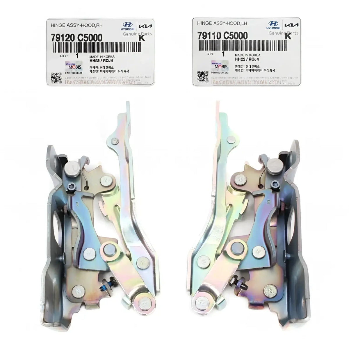 Fast Genuine Hood Hinge Left Right 2EA 1SET For Kia Sorento 2016-2020