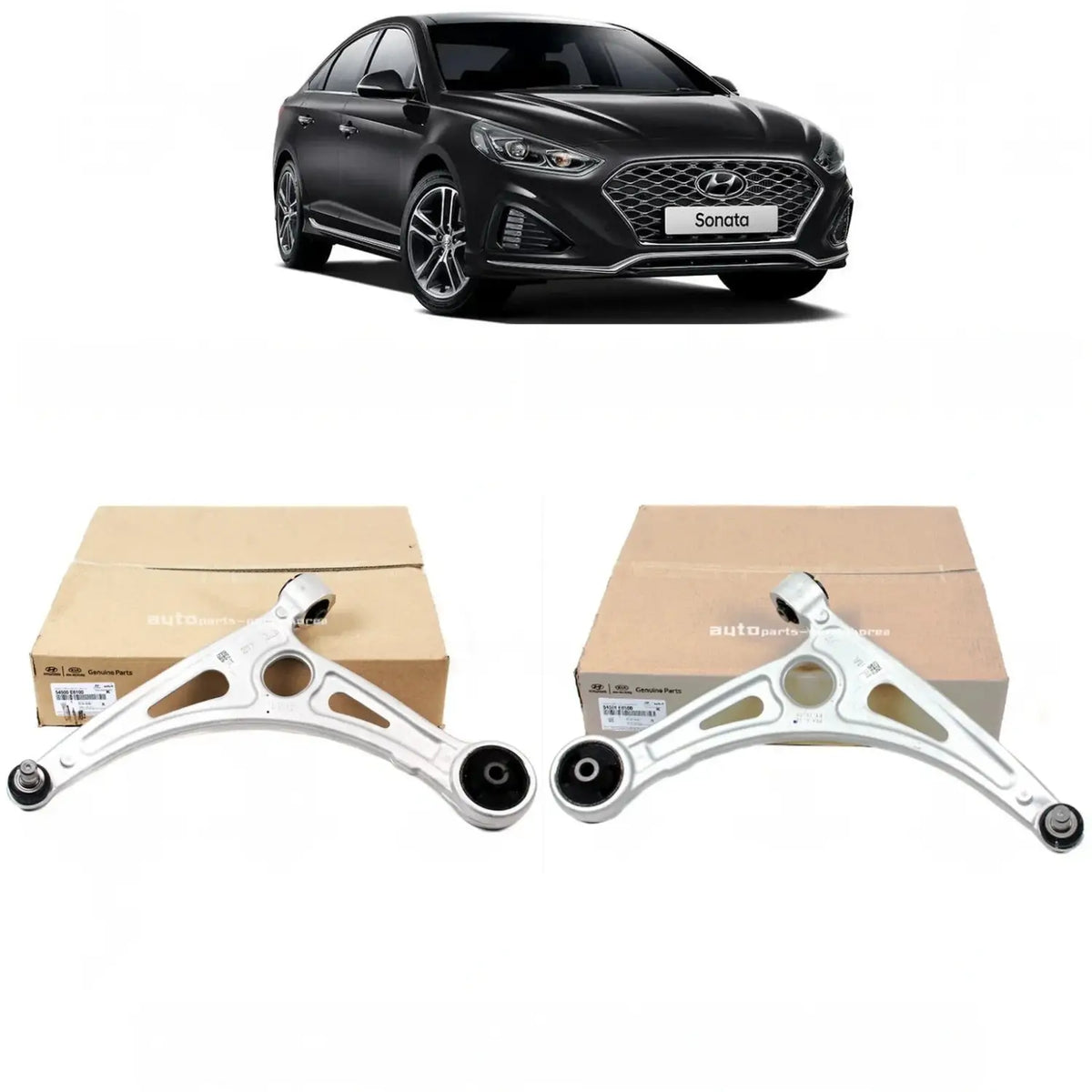 Front Lower Control Arm Left + Right 2EA For HYUNDAI SONATA 2016-2019