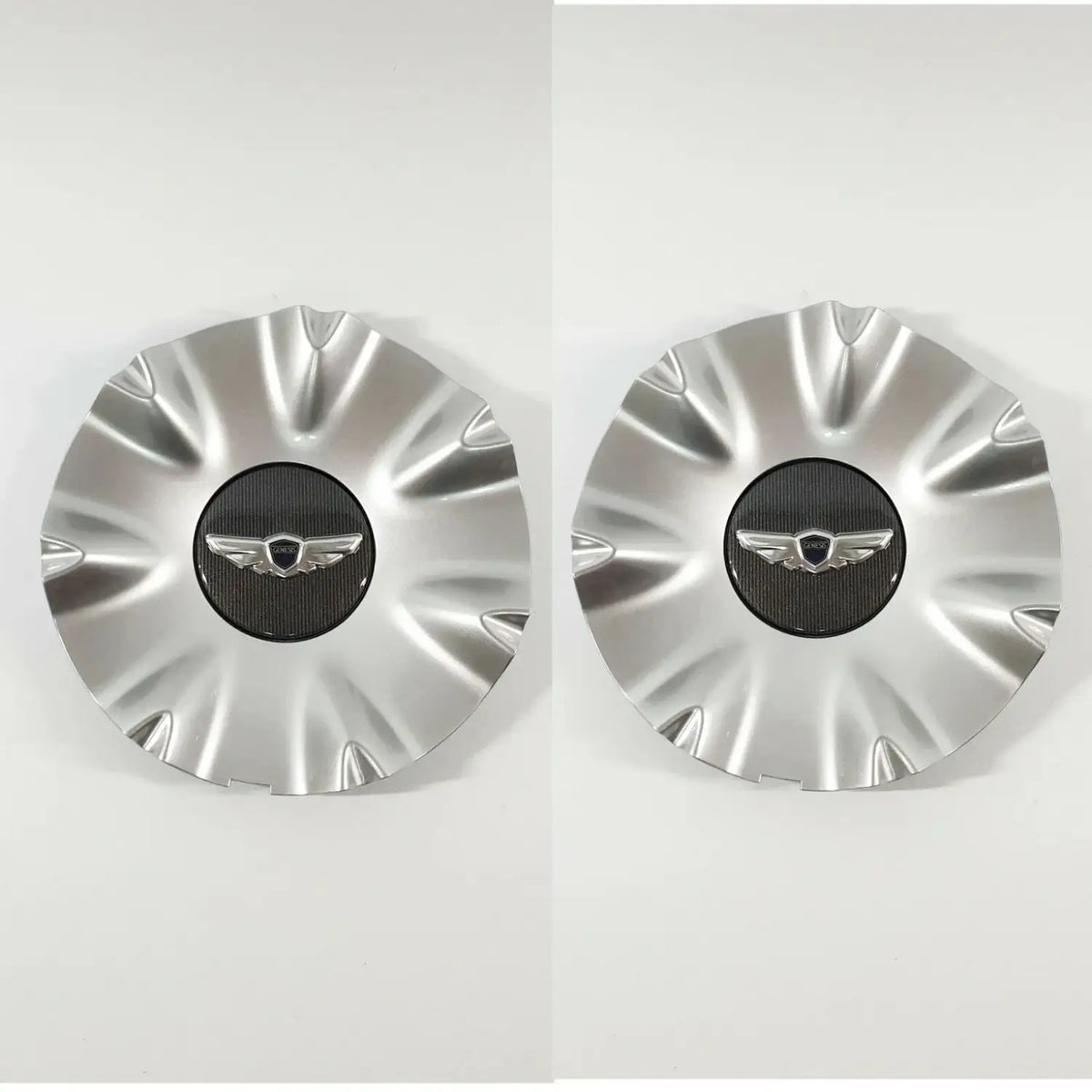 Genuine 18" Wing Wheel Center Cap 2ea For Hyundai GENESIS Sedan 2009-2014