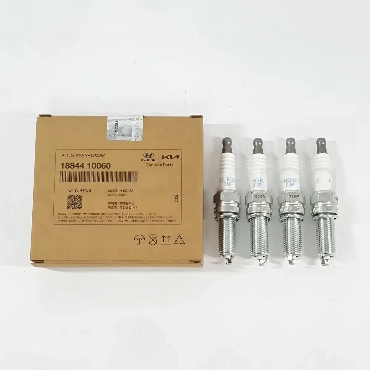 Genuine 1884410060 Iridium Spark Plug 4PC 1set For Kia Picanto 2017+