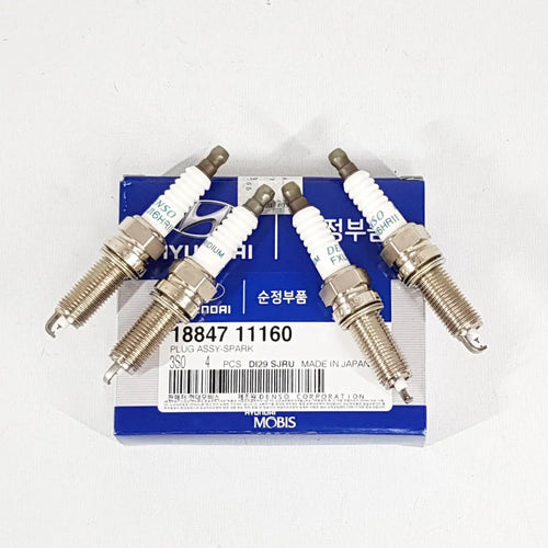 Genuine 1884711160 Spark Plug 4pc-1set For Hyundai Sonata YF 2011-2014