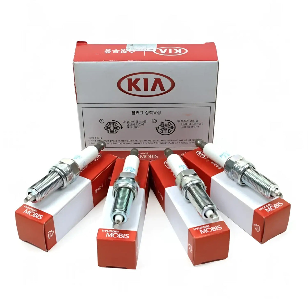 Genuine 1884909070 Spark Plugs 4PCS For Hyundai Sonata Kia Optima HYBRID 2016-2020
