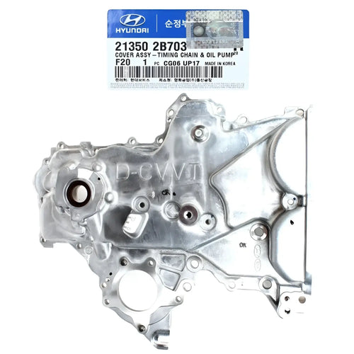Genuine 213502B703 Timing Chain Cover For Kia 1.6L 2012-2023