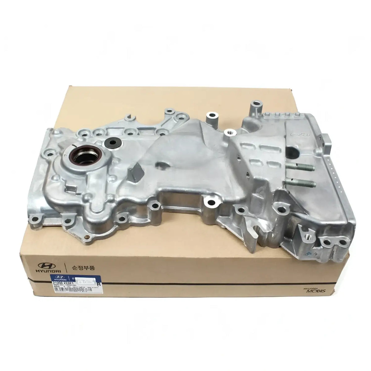 Genuine 213502E021 Timing Chain Cover For Hyundai Elantra Kia Soul 2011-2014
