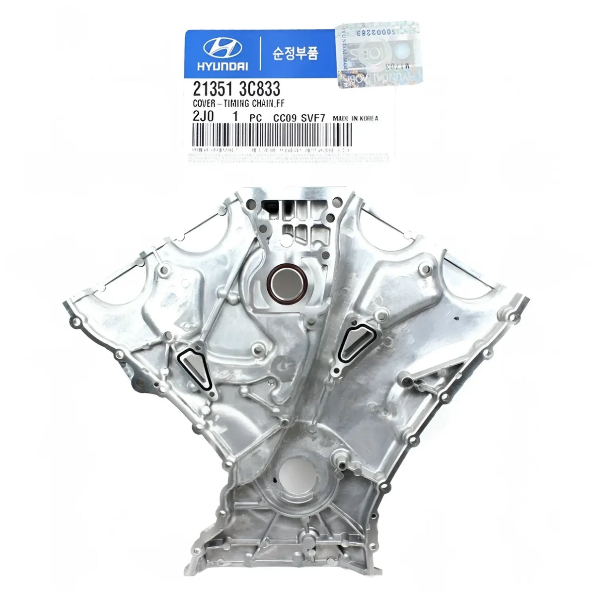 Genuine 213513C833 Timing Chain Cover For Genesis Sedan Borrego 3.8L 2009-2012