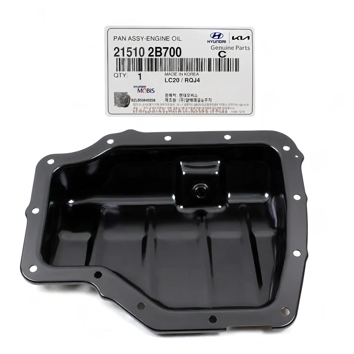 Genuine 215102B700 Oil Pan For Kia Forte Optima Soul 1.6L Turbo Models 2013-2021