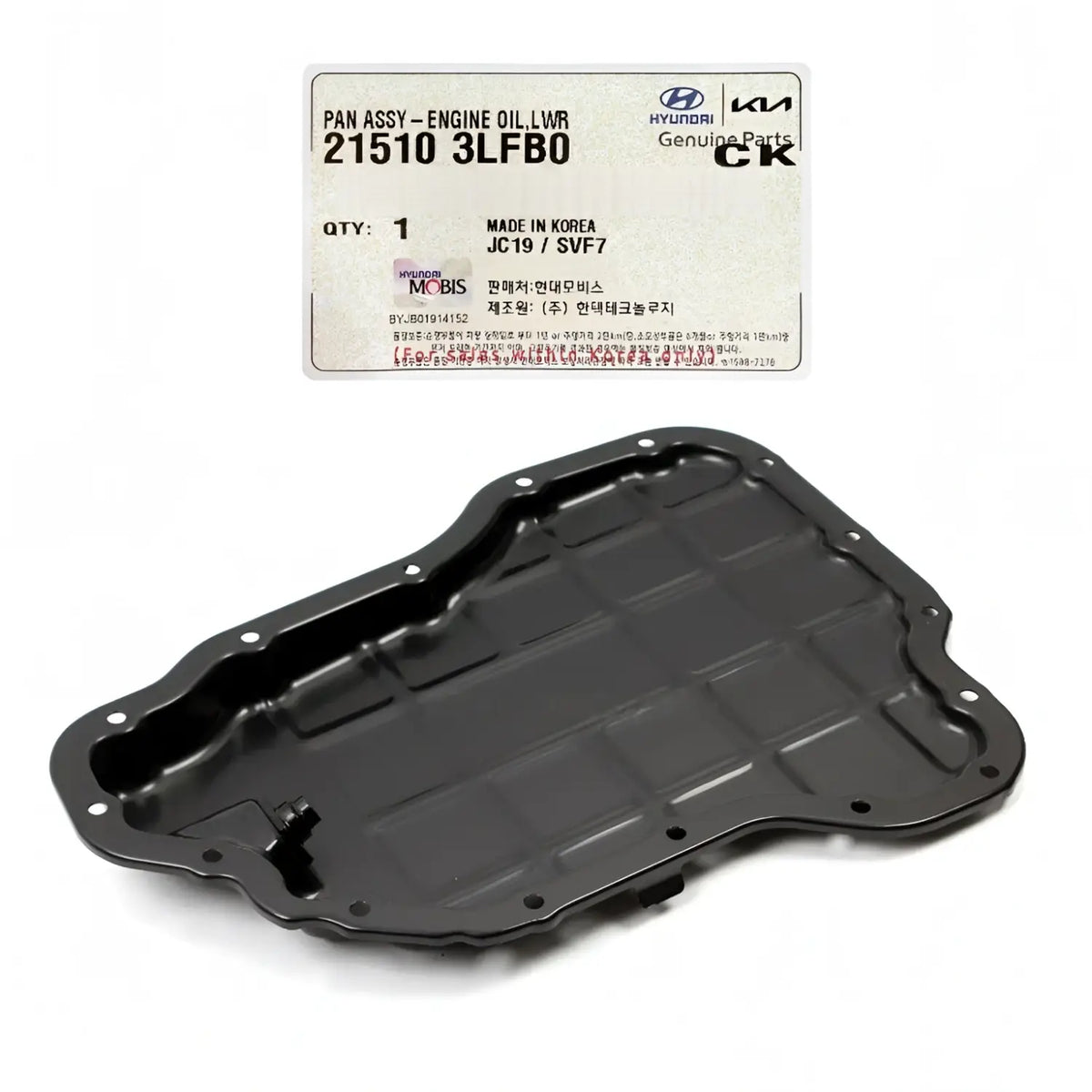 Genuine 215103LFB0 Engine Oil Pan 3.3L 3.8L For Palisade Telluride 2019-2024