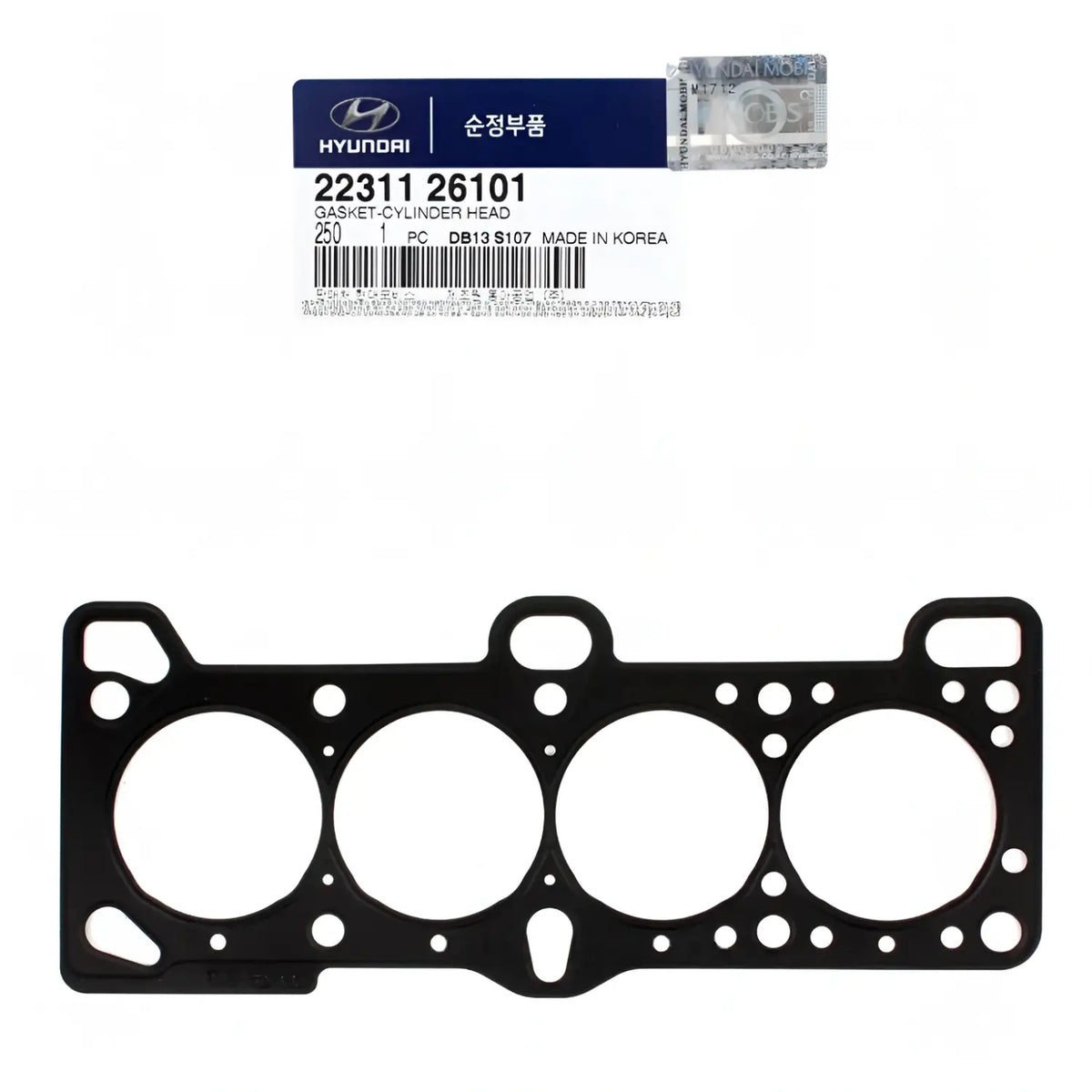 Genuine 2231126101 Cylinder Head Gasket For Hyundai Accent Kia Rio 1.6L 2001-2011