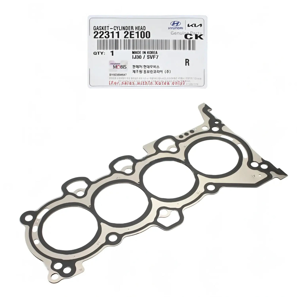 Genuine 223112E100 Cylinder Head Gasket For Elantra Tucson Forte Soul 2.0L 17-23