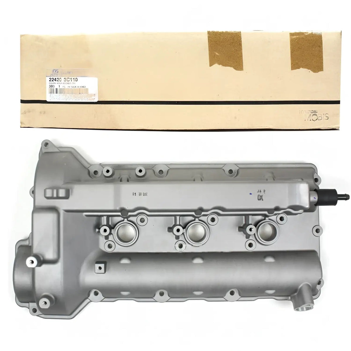 Genuine 224203C110 Engine VALVE Cover Right 3.3L For SONATA 06-10 SANTA FE 07-09
