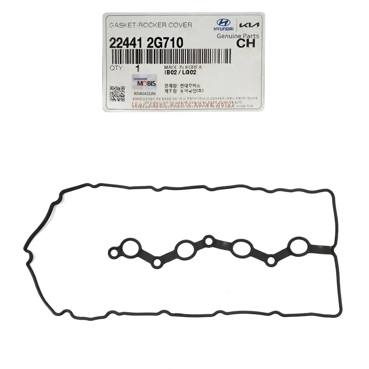 Genuine 224412G710 Valve Cover Gasket For Sonata Tucson Optima Sorento 2011-2016