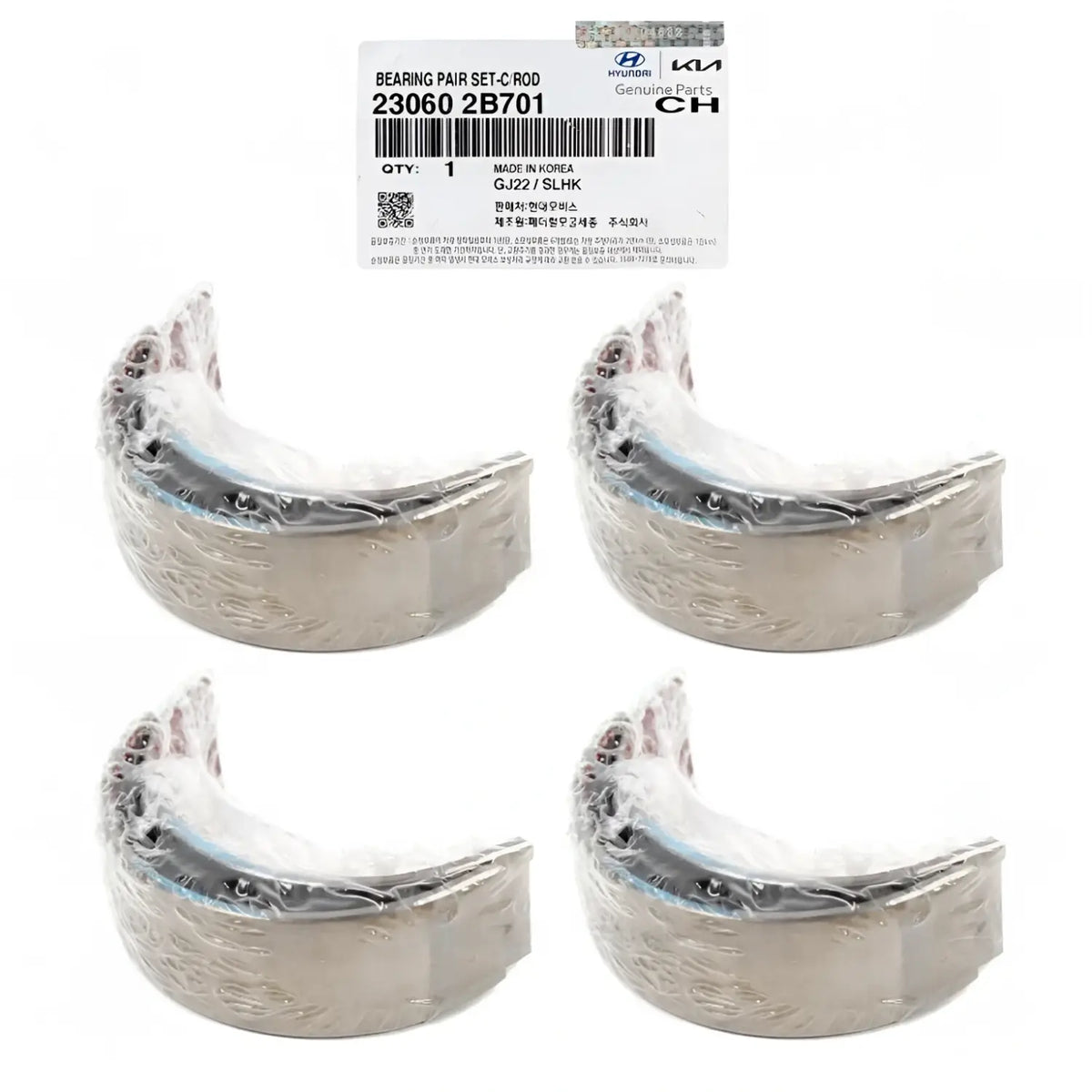 Genuine 230602B701 Connecting Rod Bearings For Hyundai Kia 1.6L Turbo 2013-2022