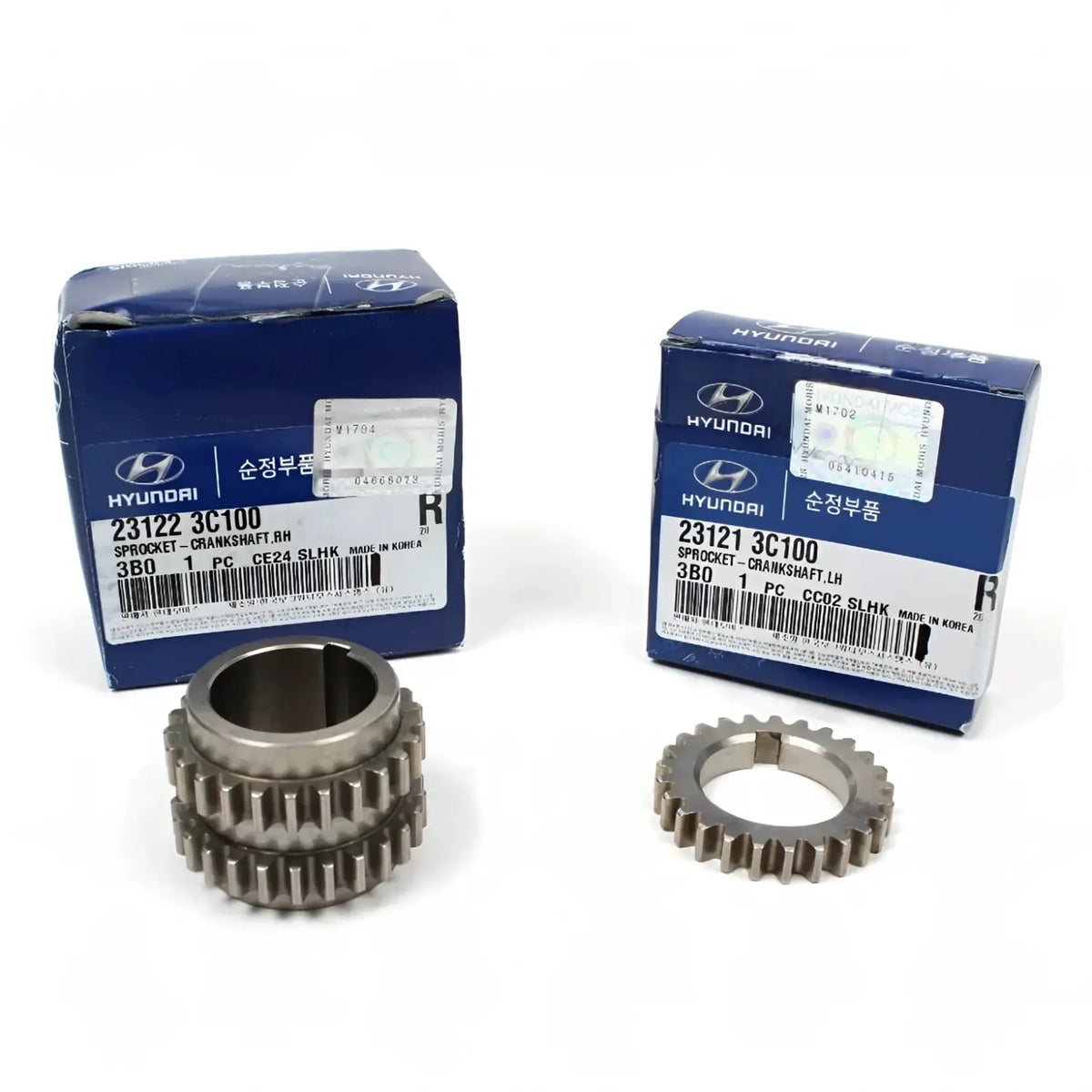 GENUINE 231223C100 231213C100 CRANKSHAFT SPROCKET LH RH FOR HYUNDAI KIA 2006-2014