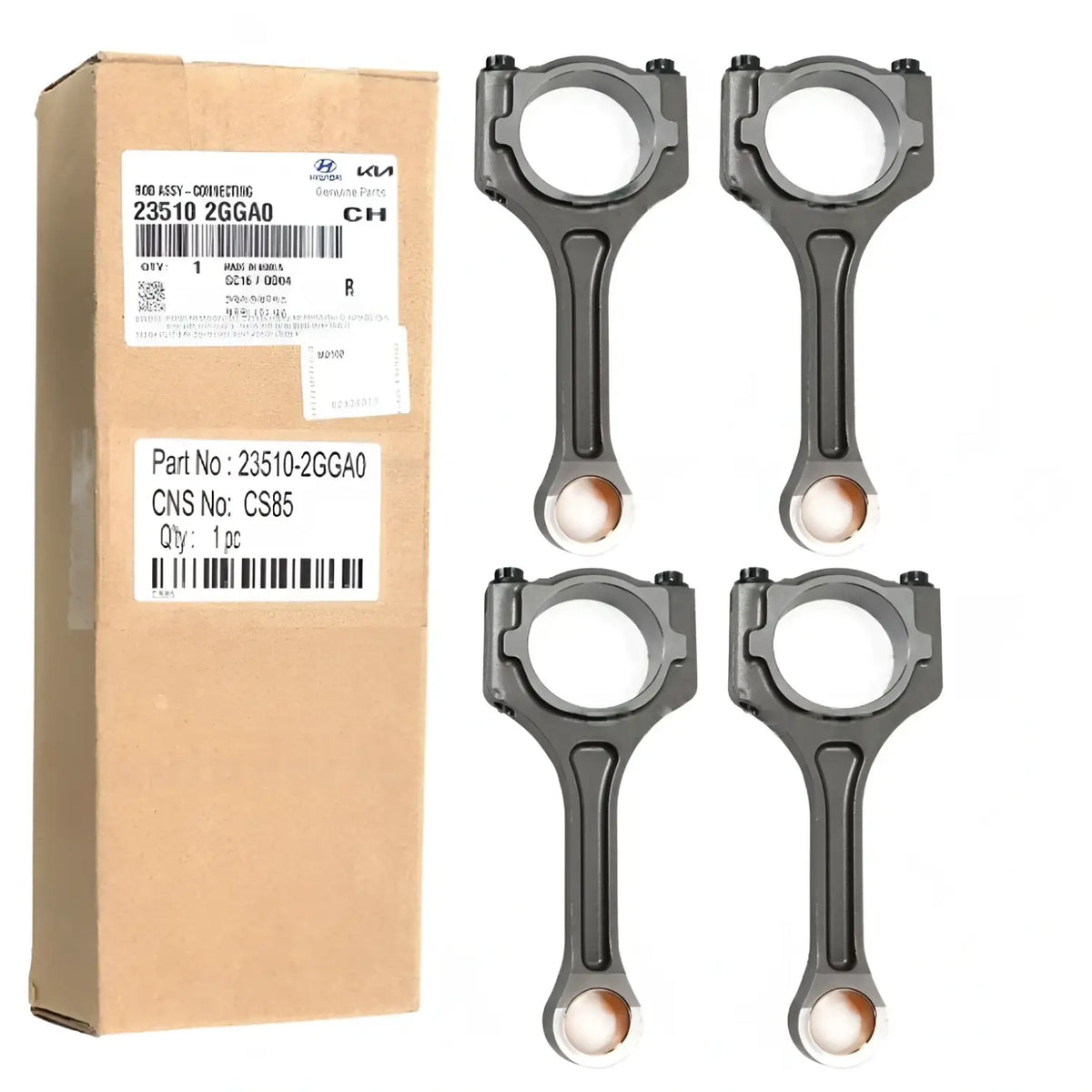 Genuine 235102GGA0 Engine Connecting Rod 4PCS For Hyundai Kia 2011-2019