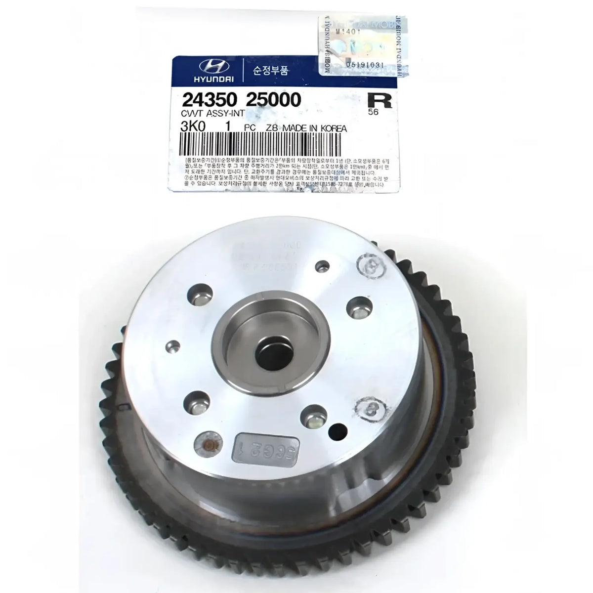 Genuine 2435025000 CVVT Intake Camshaft Gear For Hyundai Kia 2.0L 2.4L 2006-2014