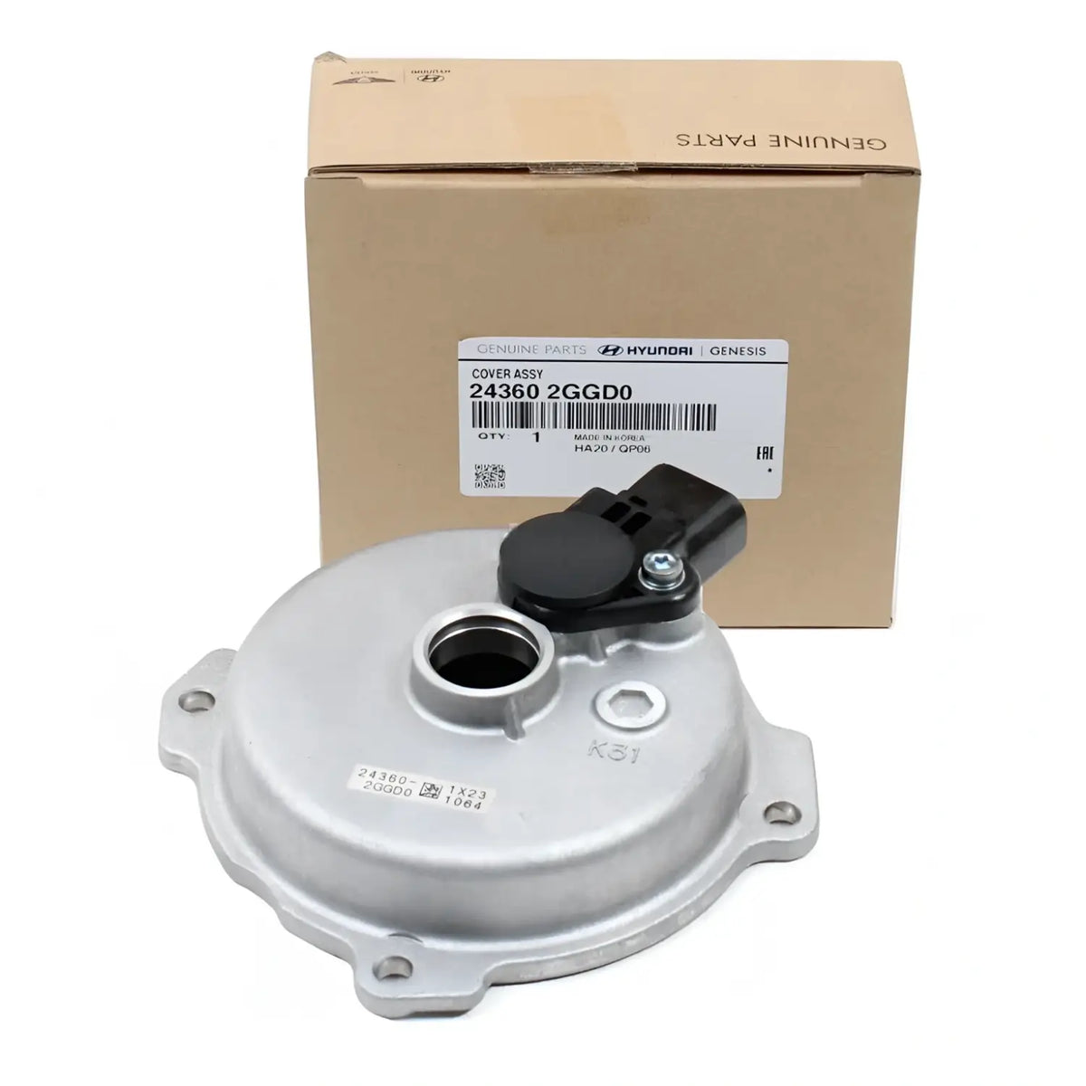 Genuine 243602GGD0 Intake VVT Solenoid Cap Sensor For Hyundai Kia 2.0 2.4 14-22