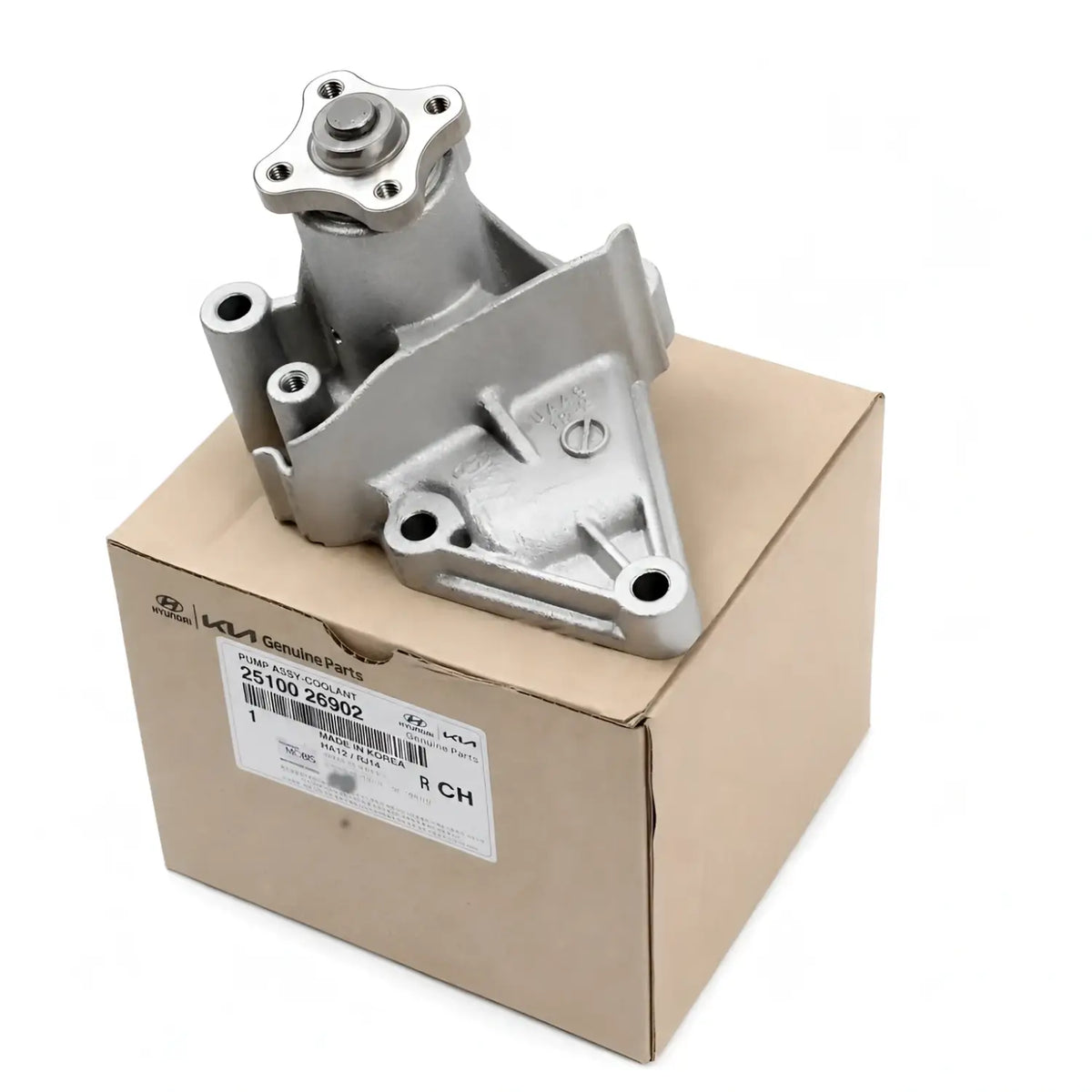 Genuine 2510026902 Water Pump For Hyundai Accent Kia Rio Rio5 1996-2011