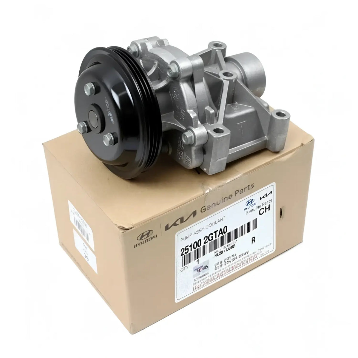 Genuine 251002GTA0 Water Pump Coolant For Hyundai Santa Fe Sport 2017-2018