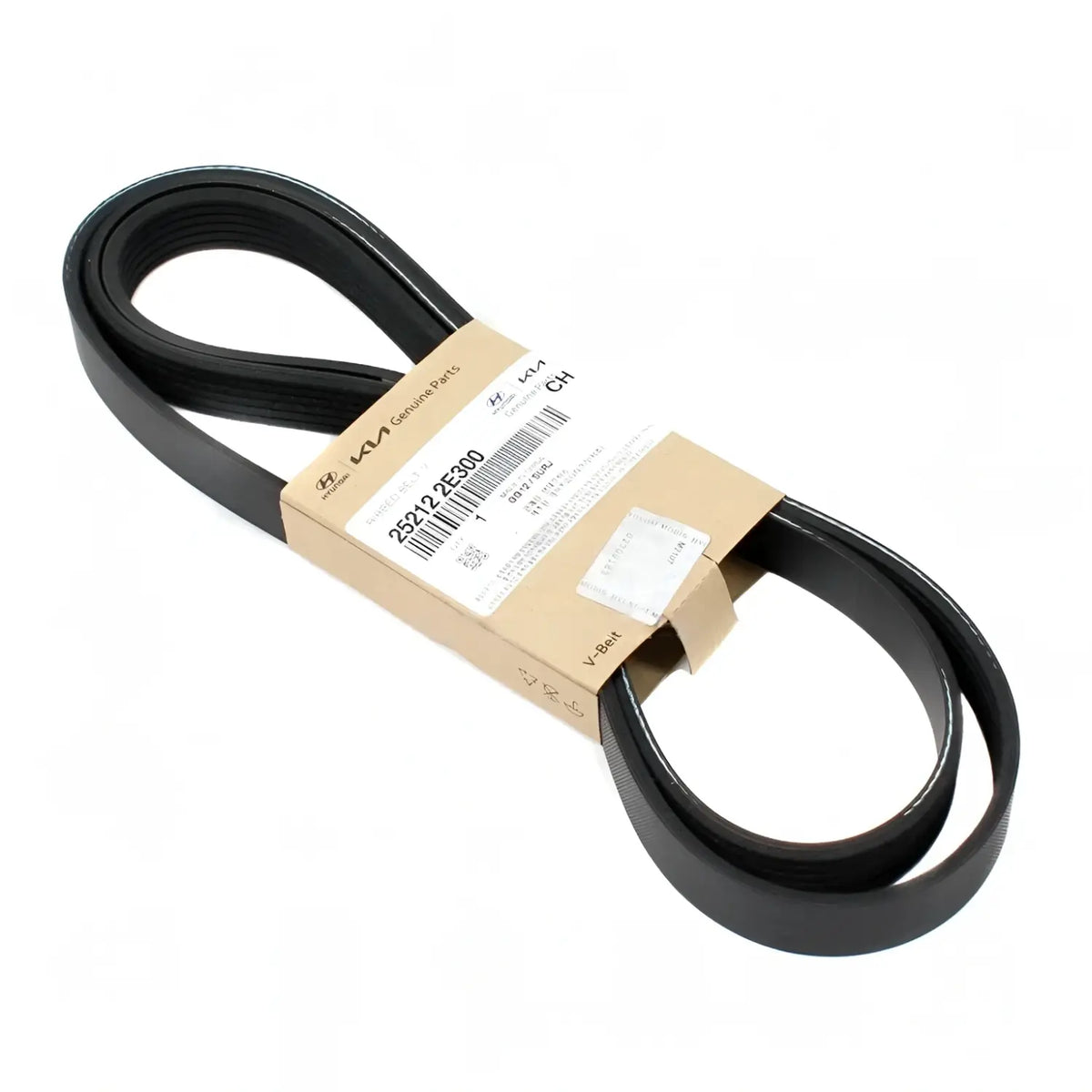 Genuine 252122E300 Serpentine Belt For Elantra Kona Tucson Veloster 2.0L 2015-2020