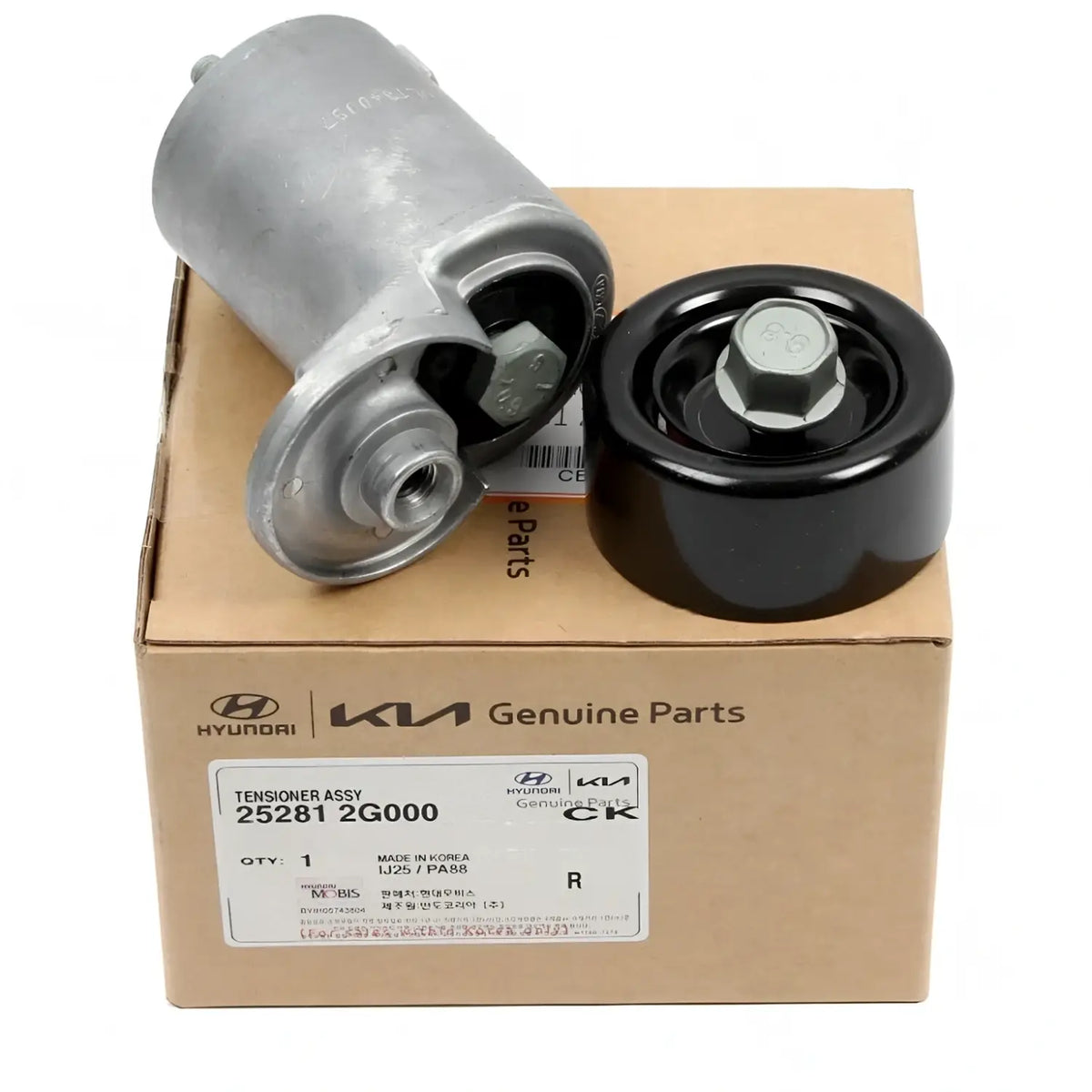 Genuine 252812G000 Timing Belt Tensioner For Hyundai Kia 2.0L 2.4L 2014-2017