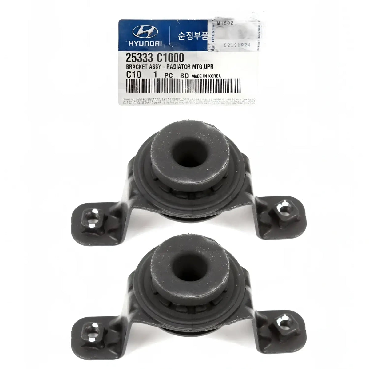 Genuine 25333C1000 Radiator Upper Mount Bracket 2ea For Hyundai Sonata 2015-2017