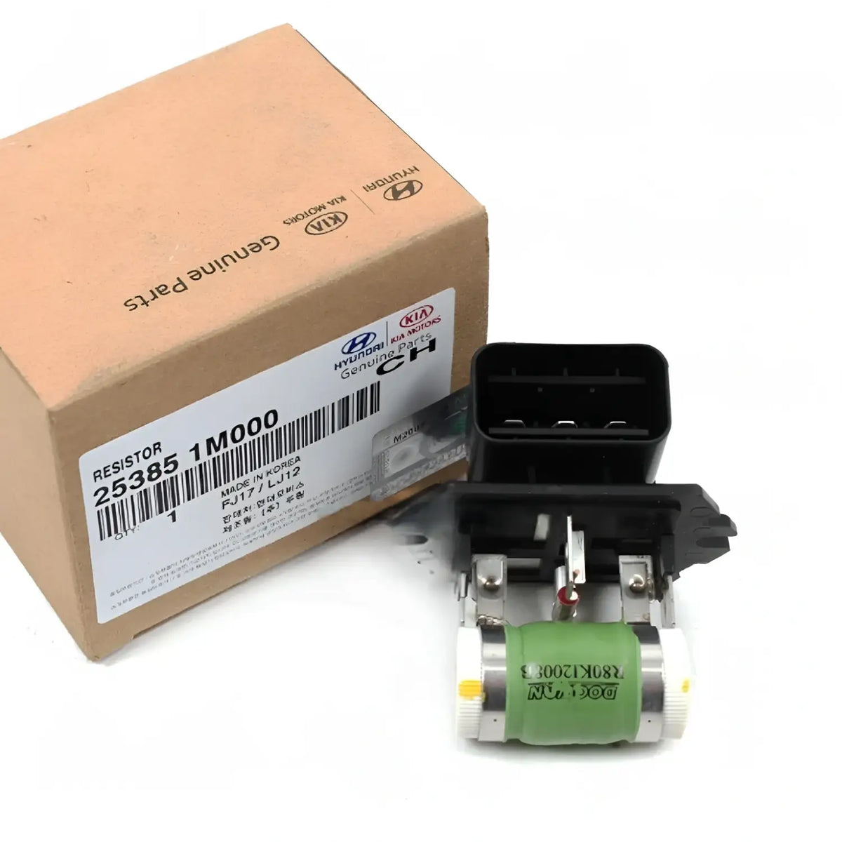 Genuine 253851M000 Cooling Fan Resistor For Kia Borrego Forte Forte5 2009-2013