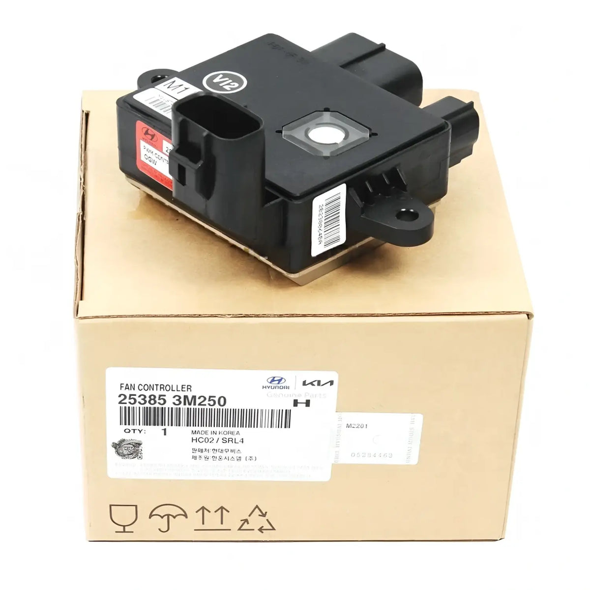 Genuine 253853M250 Cooling Fan Controller For Hyundai Genesis 3.8L 2009-2014