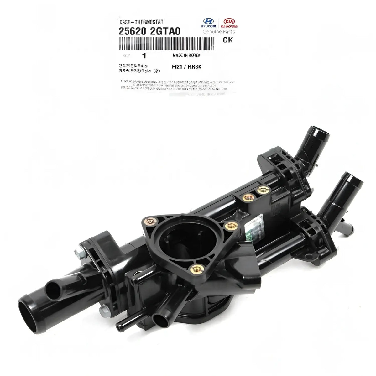 Genuine 256202GTA0 Thermostat Housing For Hyundai Santa Fe Sonata 2.0L 2015-2020