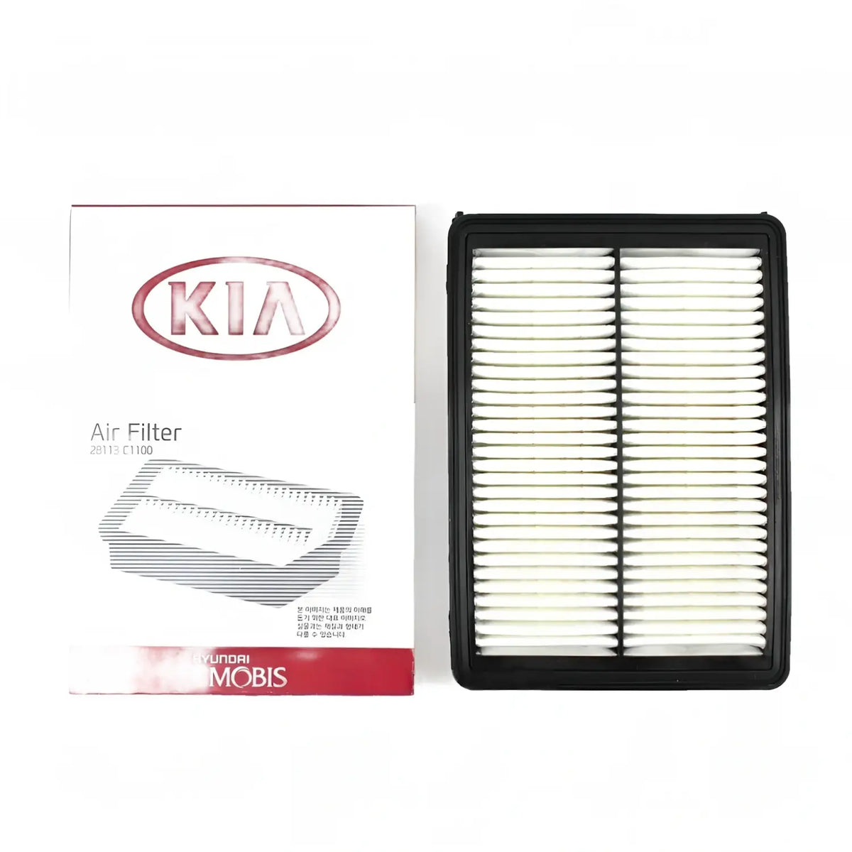 Genuine 28113C1100 Air Filter For Hyundai Sonata 2.0L 2.4L with O HYBRID 2015-2019