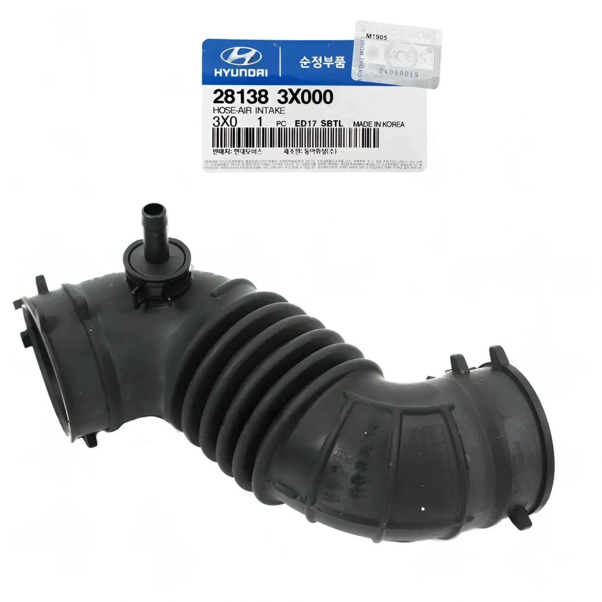 GENUINE 281383X000 AIR INTAKE HOSE For HYUNDAI ACCENT VELOSER KIA RIO 2012-2017