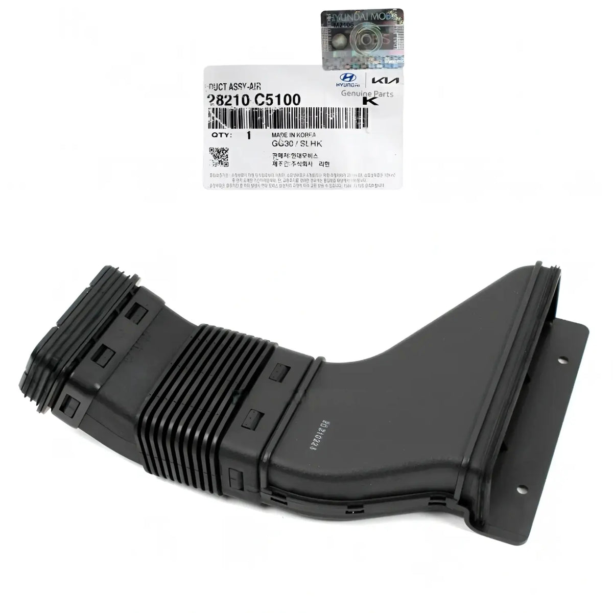 Genuine 28210C5100 Air Cleaner Intake Duct Inlet Tube Hose For Kia Sorento 16-20