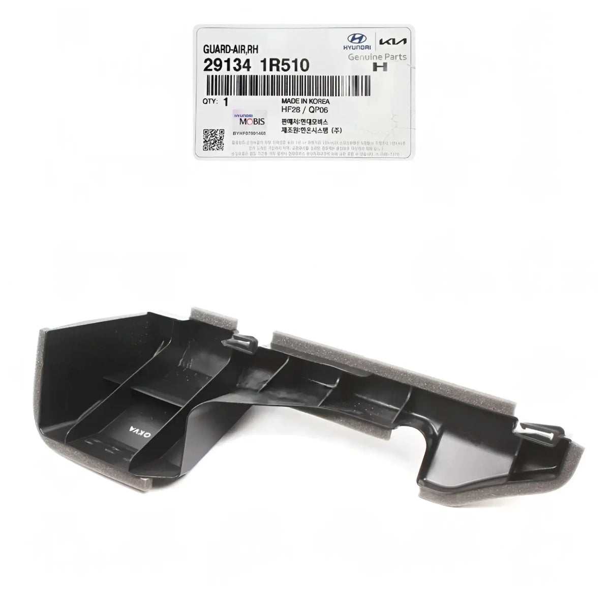 Genuine 291341R510 Radiator Support Upper Guide Right For Hyundai Accent 2012-2017
