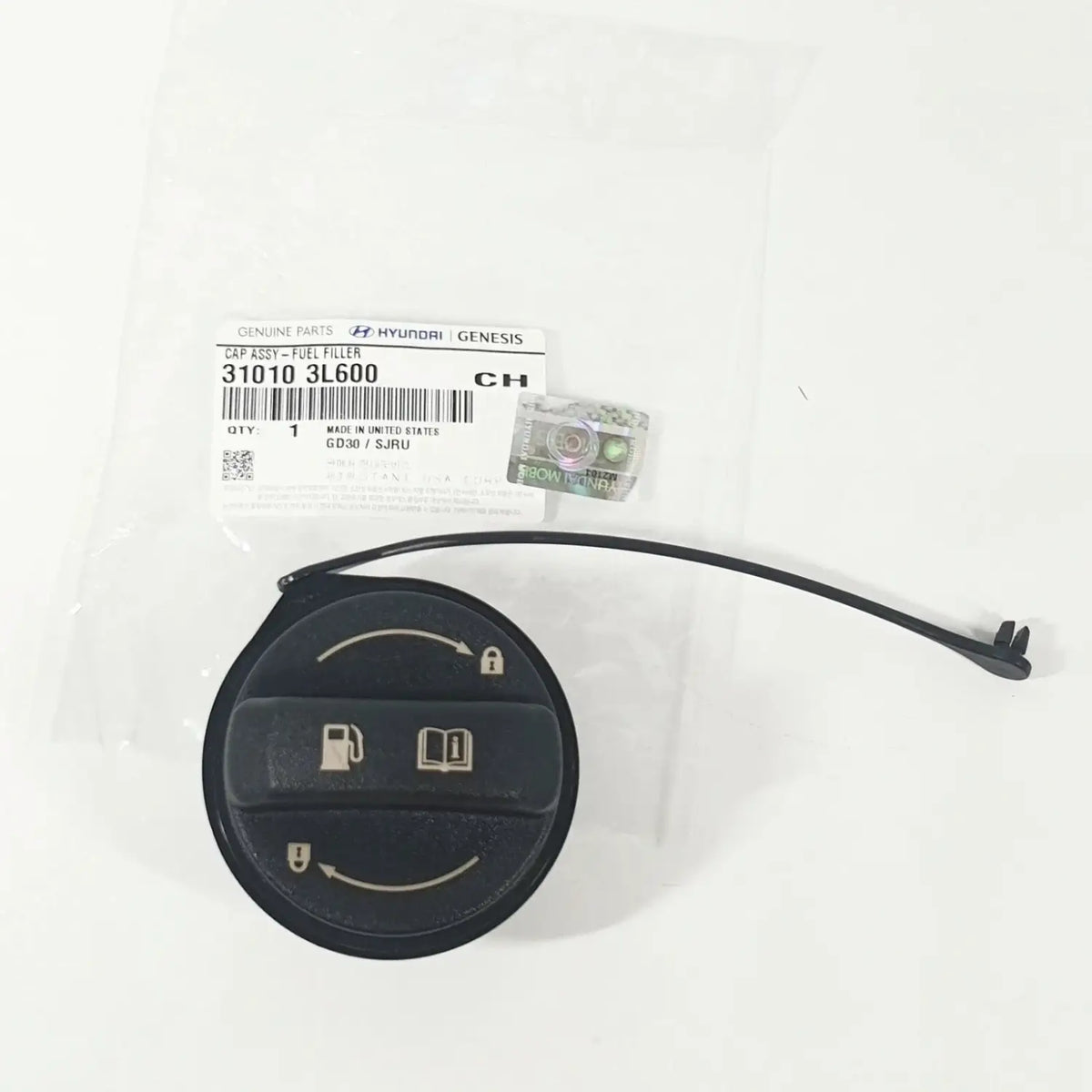 Genuine 310103L600 New FUEL FILLER CAP FOR VARIOUS Hyundai & Kia 2006-2020