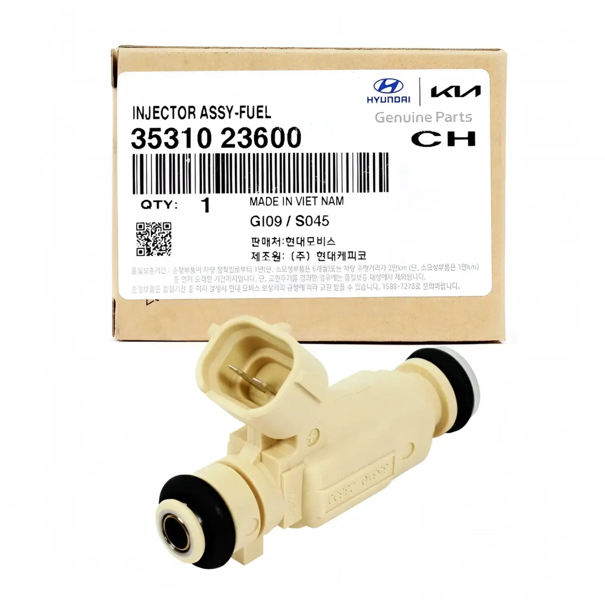 Genuine 3531023600 Fuel Injector For Hyundai Kia 2.0L 2.7L 2002-2010