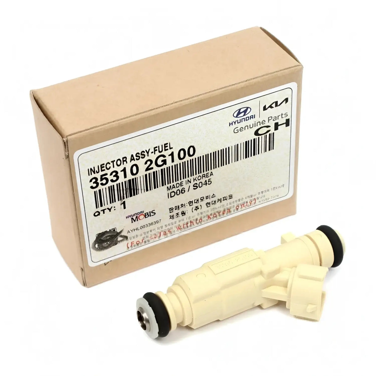 Genuine 353102G100 Fuel Injector For Hyundai Tucson Kia Forte 2.0L 2010-2015