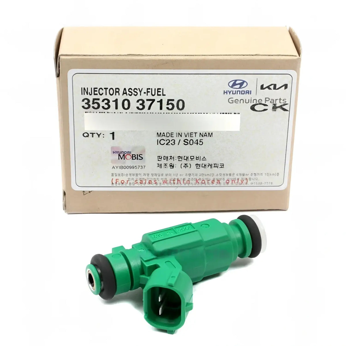 Genuine 3531037150 Fuel Injector For Hyundai Kia 1.6L 2.5L 2.7L 1999-2011