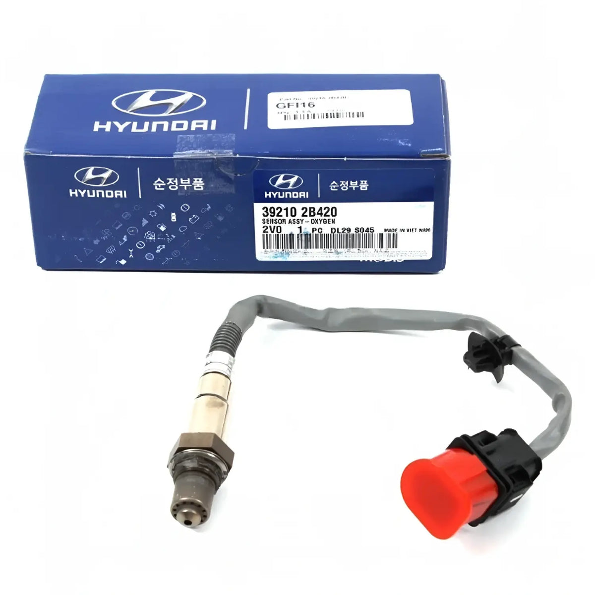 Genuine 392102B420 Oxygen O2 Sensor Upper For Sonata Veloster Forte Optima 14-18