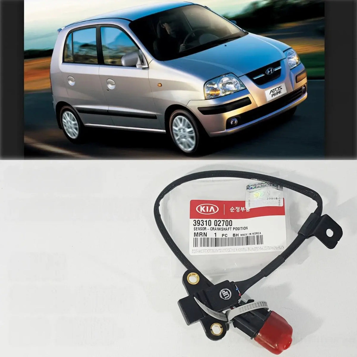 Genuine 3931002700 Crankshaft Position Sensor For Hyundai Atos 2005-2011