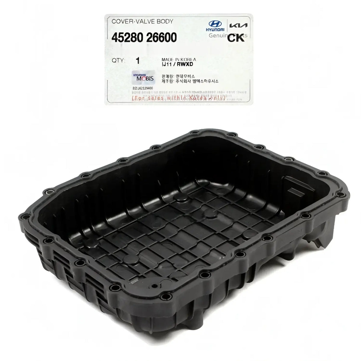 Genuine 4528026600 Valve Body Transmission Oil Pan For Hyundai Tucson FWD 16-21