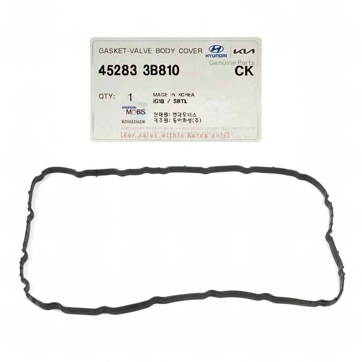 Genuine 452833B810 Transmission Oil Pan Gasket For Hyundai Kia 2.0L 2.4L 2010-2021