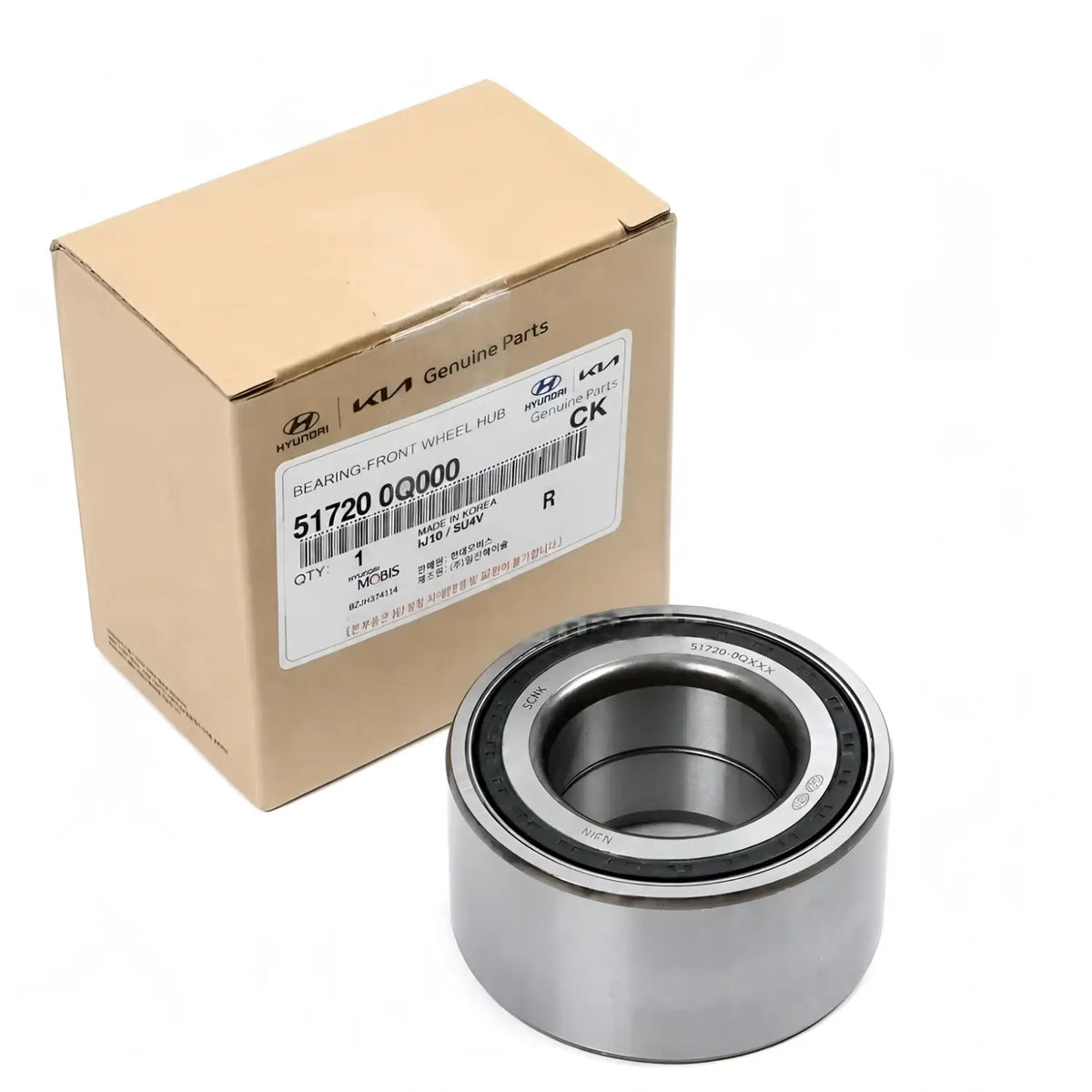 Genuine 517200Q000 Front Wheel Hub Bearing For Elantra Veloster Forte 2007-2019