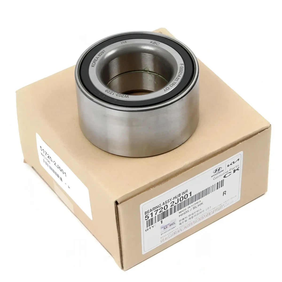 Genuine 517202J001 Wheel Bearing For 09-16 Tucson Borrego Sportage 4WD AWD