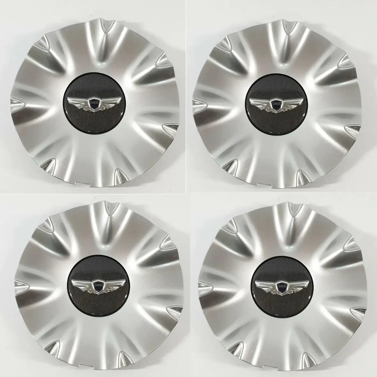 Genuine 529603M200 18" Wing Wheel Center Cap 4ea For Hyundai GENESIS 2009-2014