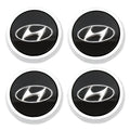 Genuine 52960L1200 Wheel Center Caps 4PCS 18" 19" For Elantra Sonata 2020-2023