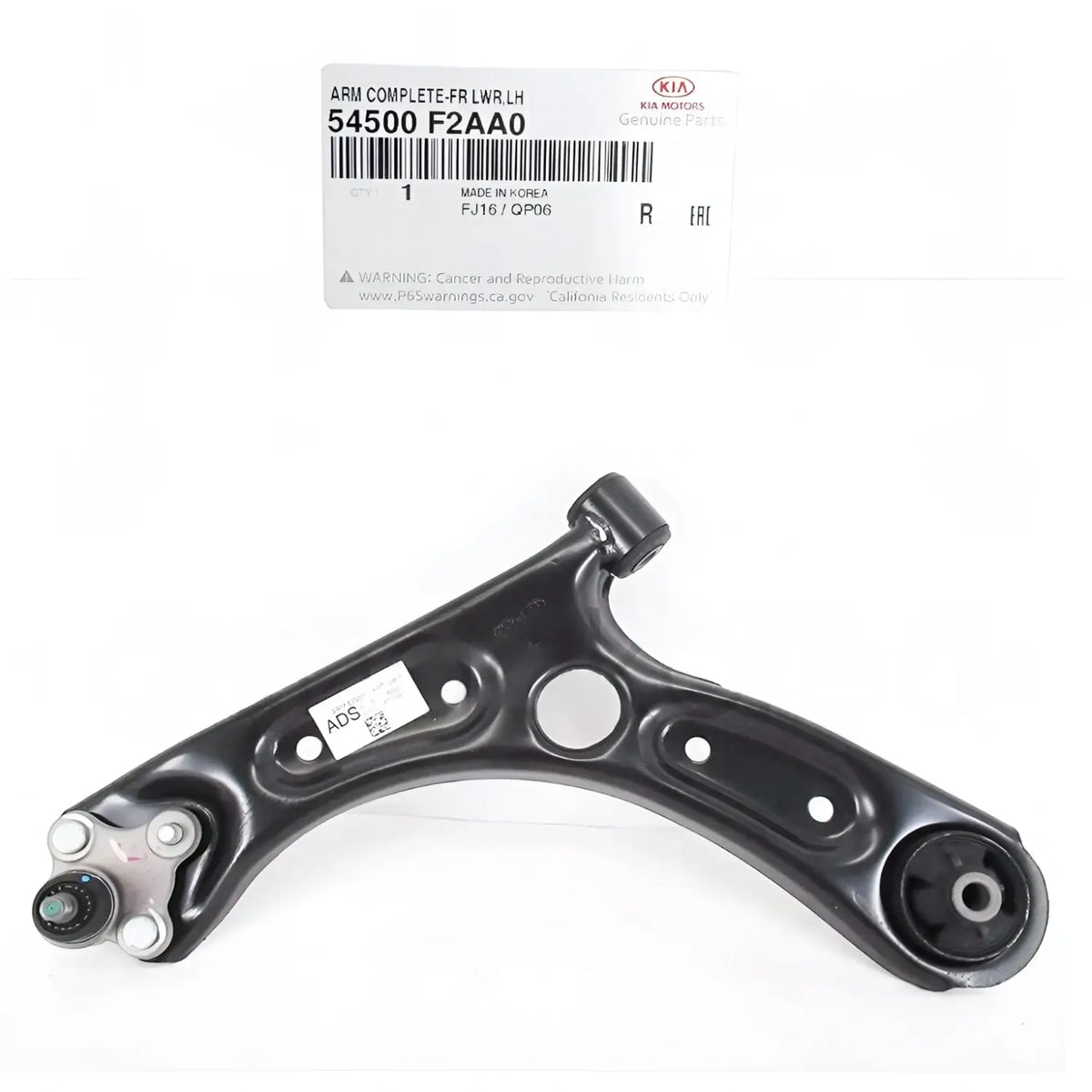 Genuine 54500F2AA0 Lower Control Arm Front Left For Forte Elantra 2018-2020